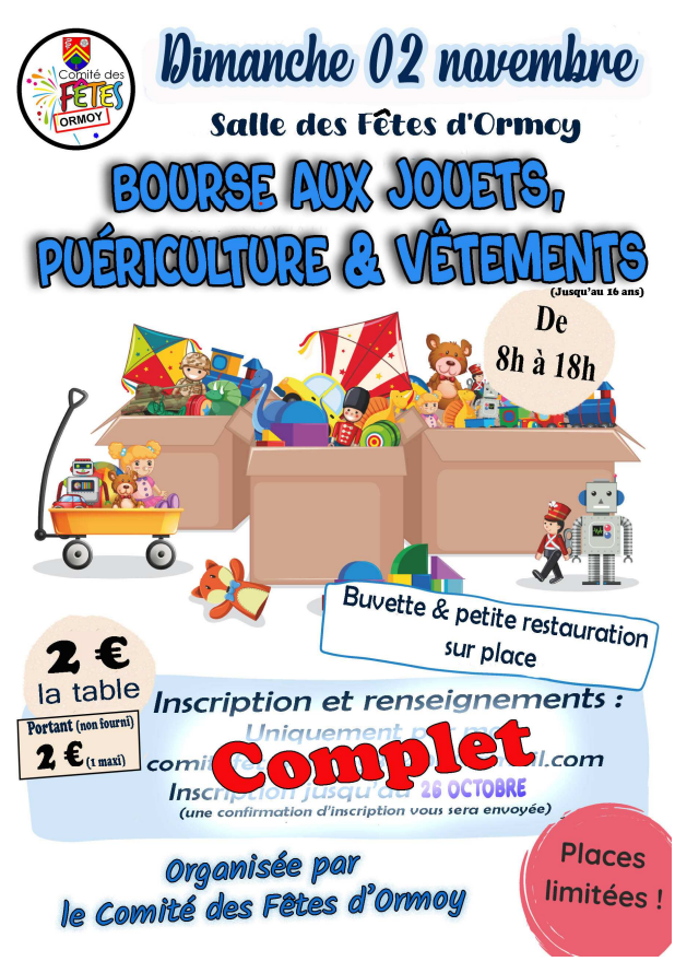 bourse aux jouets